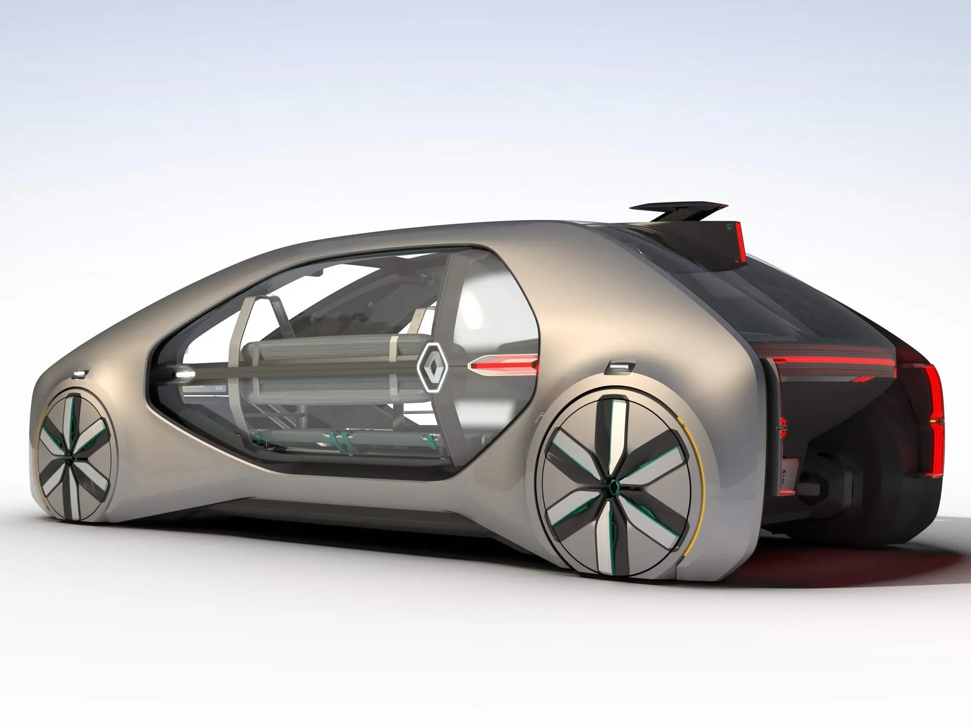 Renault EZ-GO Concept (2018) – zadní tříčtvrteční pohled