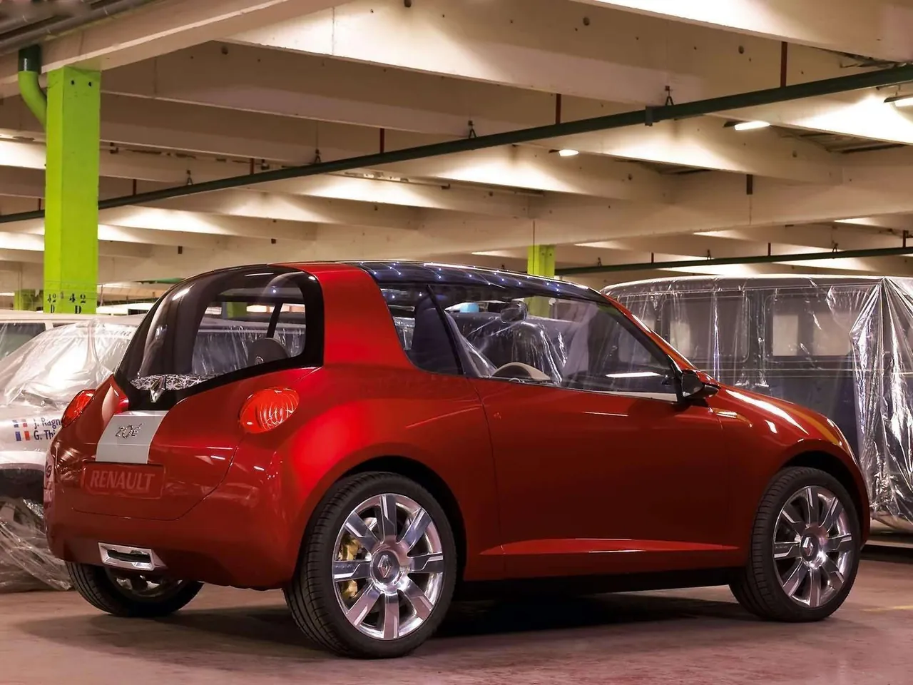 Renault Z17 Concept (2005) – zadní tříčtvrteční pohled