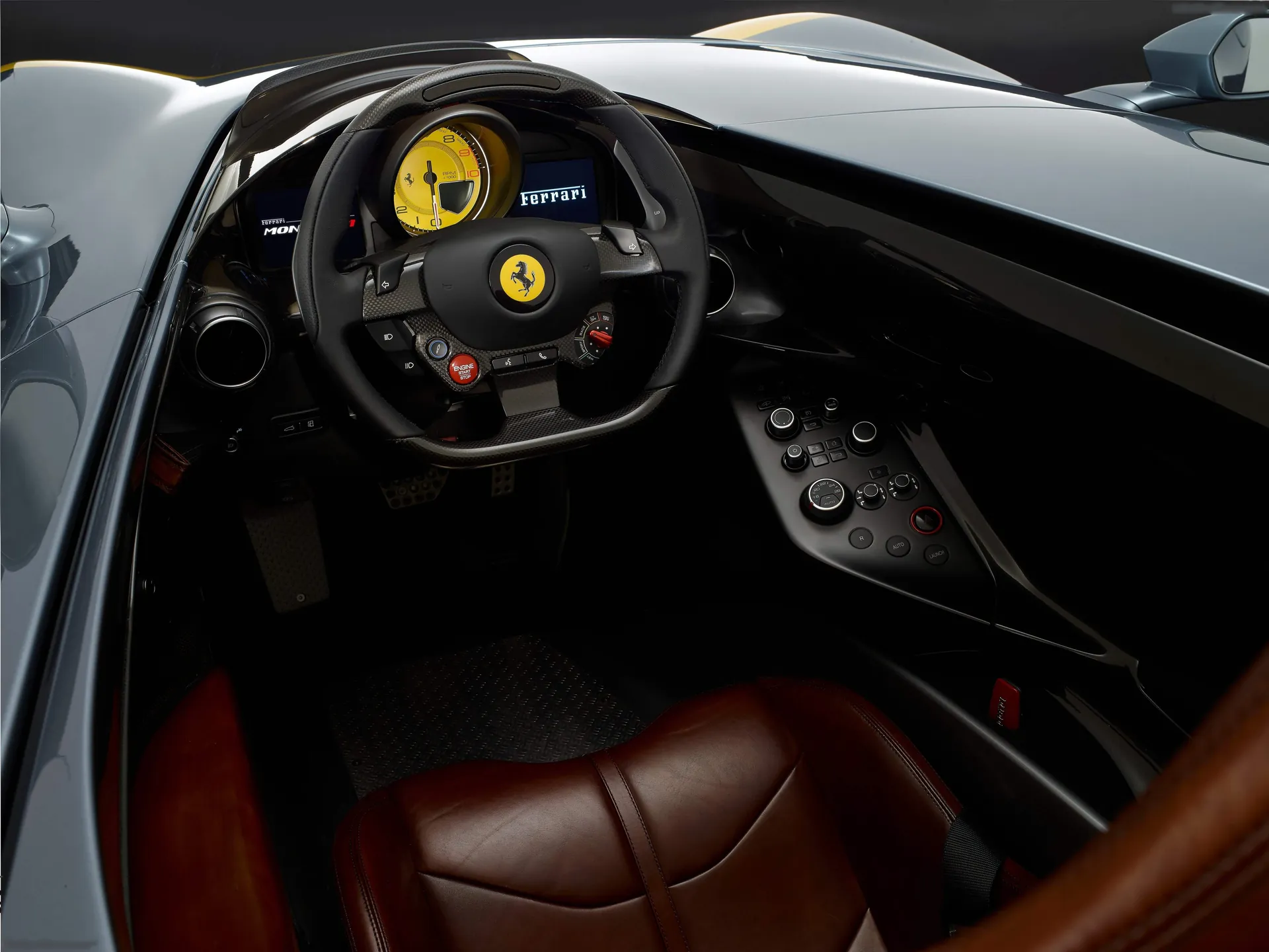 Ferrari Monza SP1 (2019) – interiér
