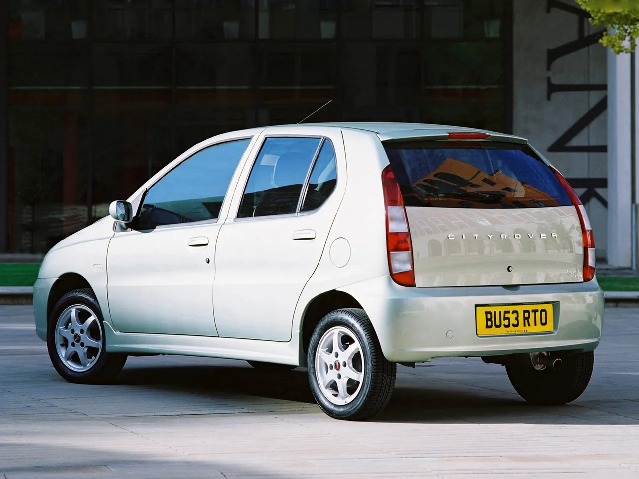 Rover CityRover (2003) – zadní tříčtvrteční pohled