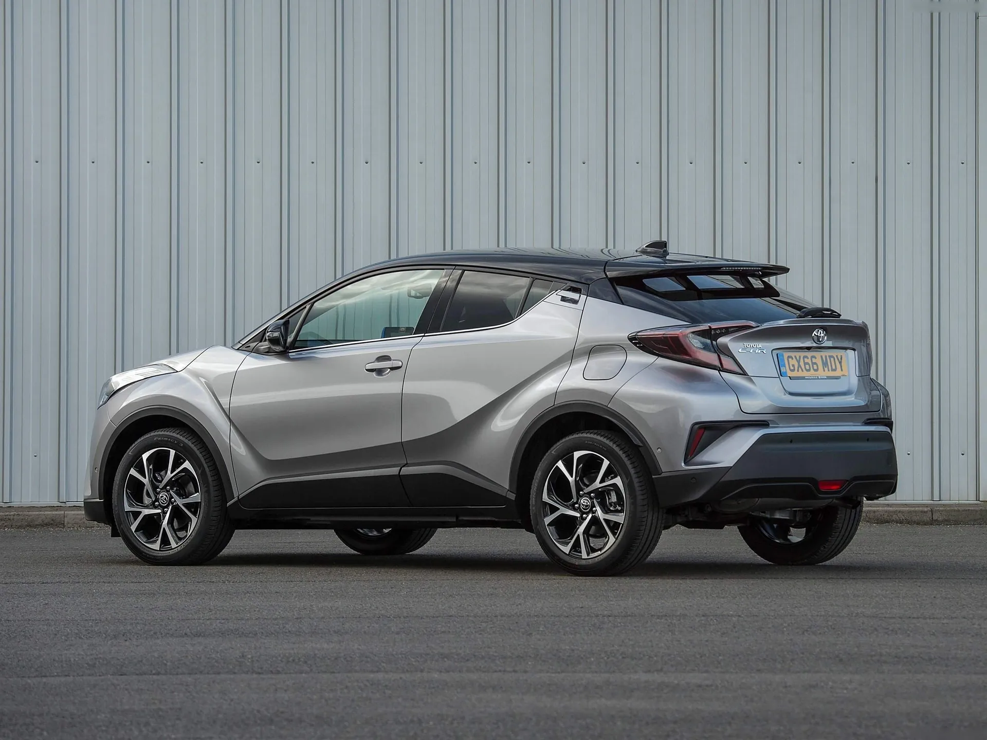 Toyota C-HR (2017) - Rear Three-Quarter
