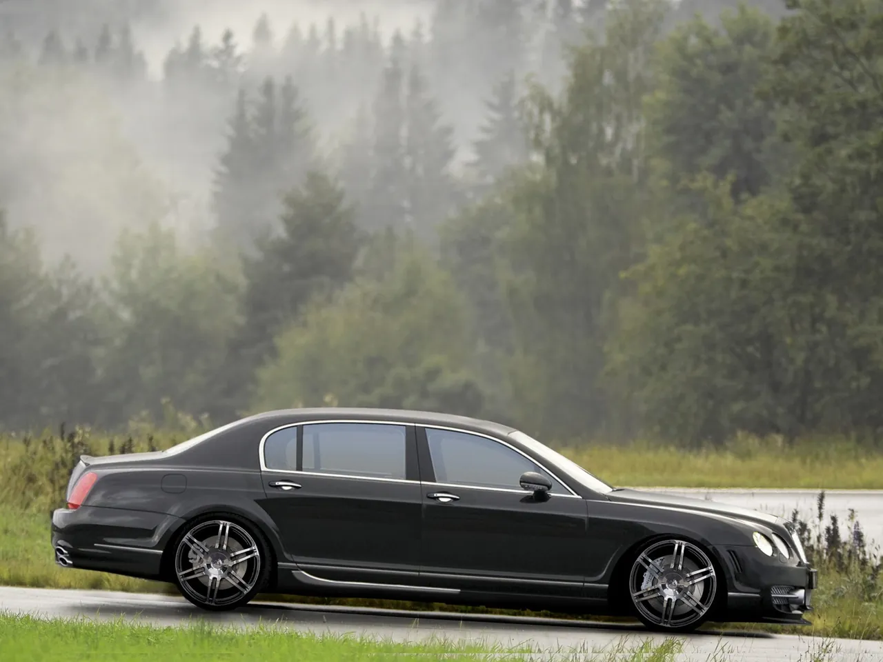 Mansory Bentley Continental Flying Spur (2006) – boční profil