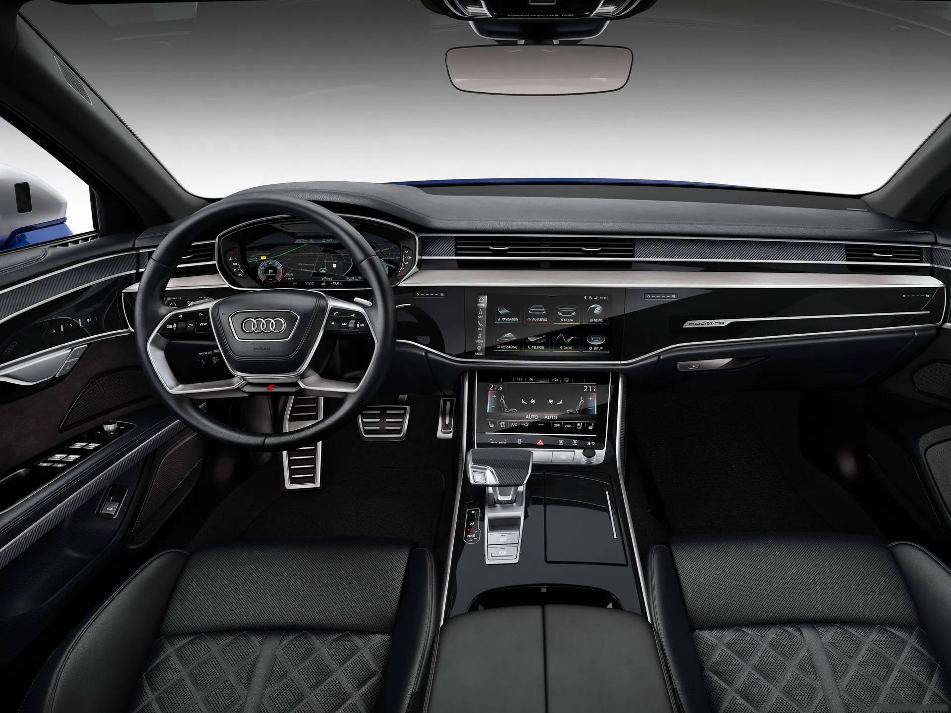 Audi S8 (2020) – interiér