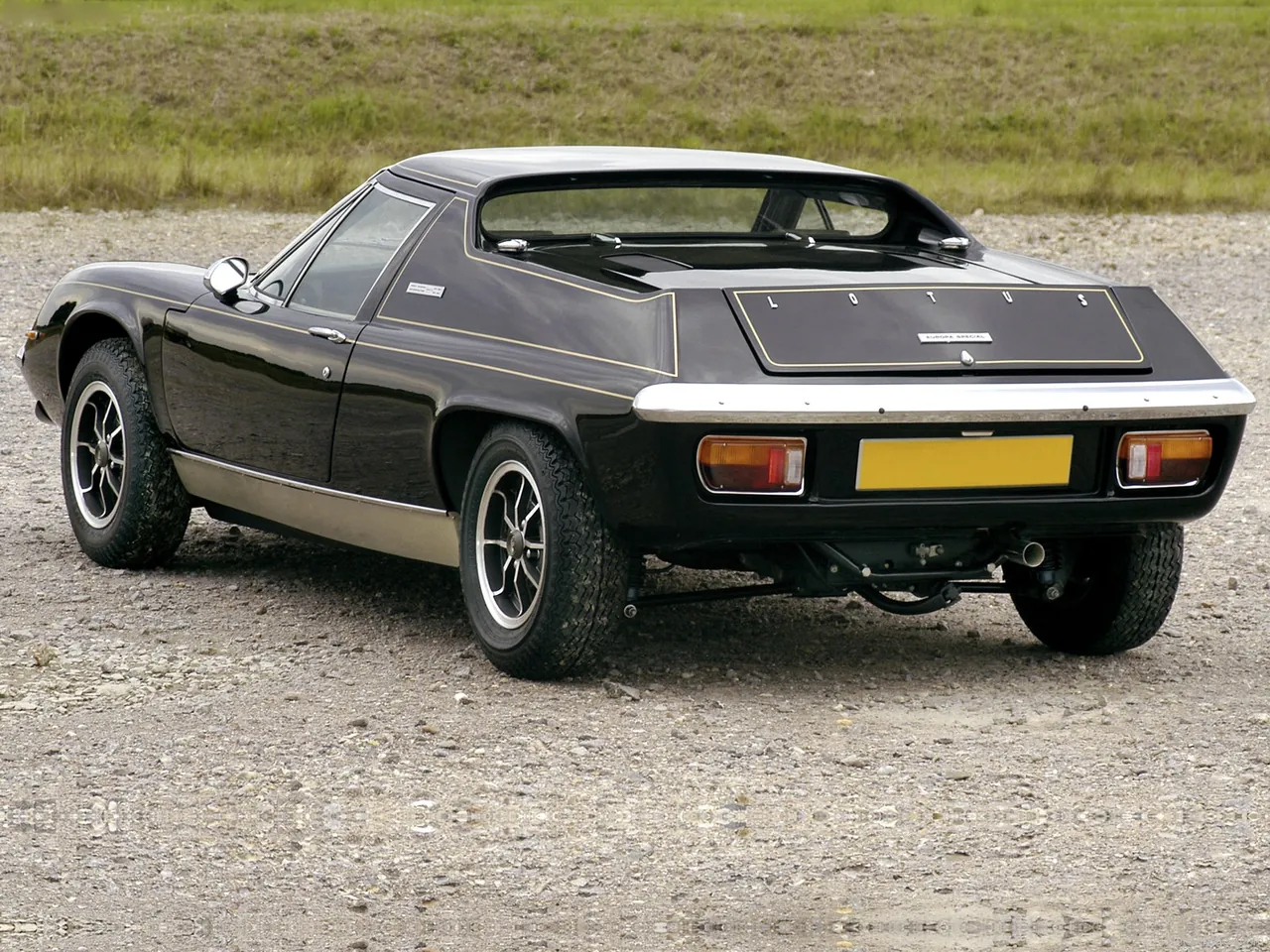 Lotus Europa (1965) – zadní tříčtvrteční pohled