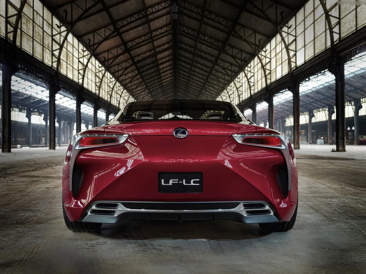 Lexus LF-LC Concept (2012) – zezadu