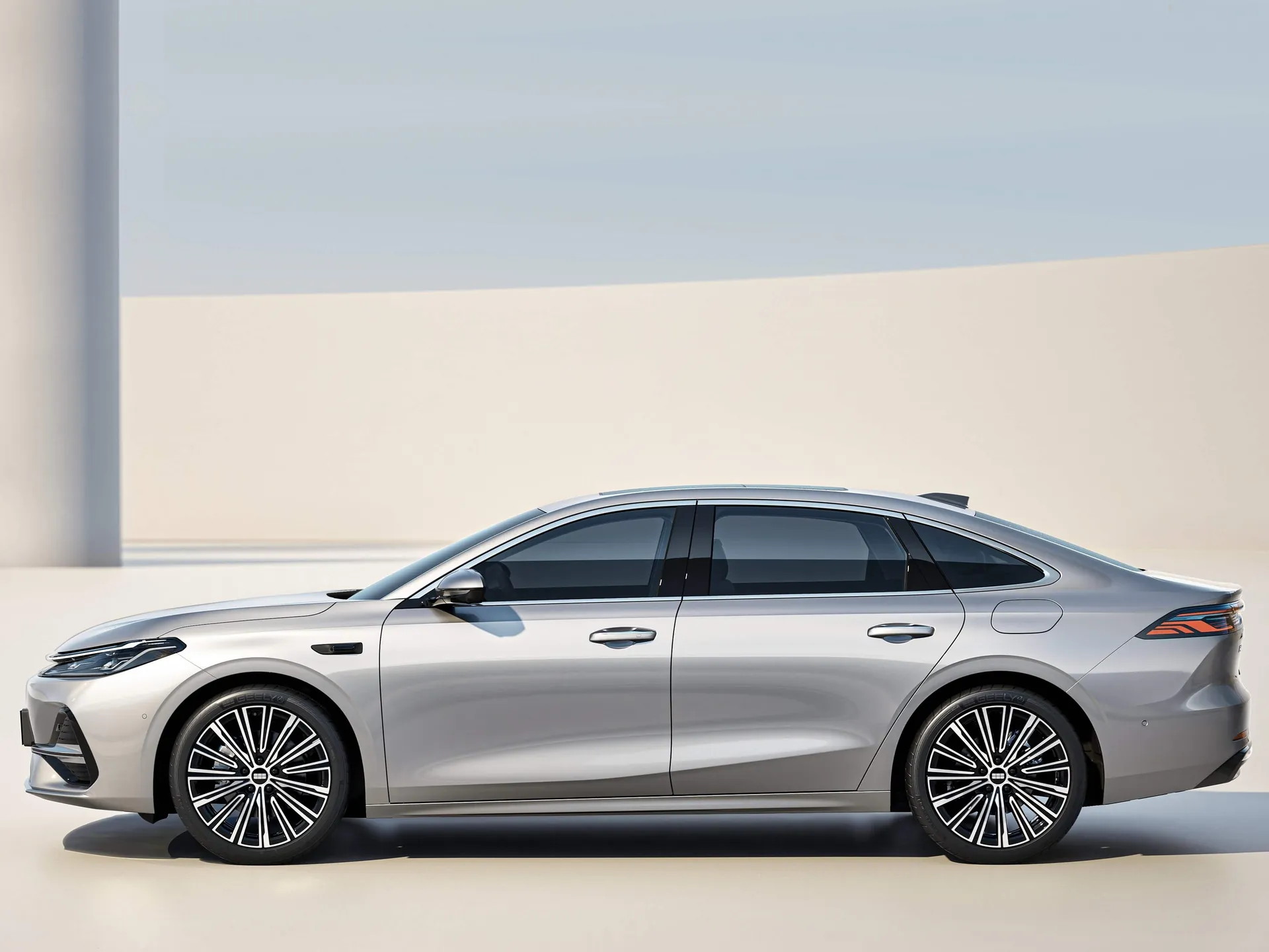 Geely Galaxy A7 (2026) – boční profil