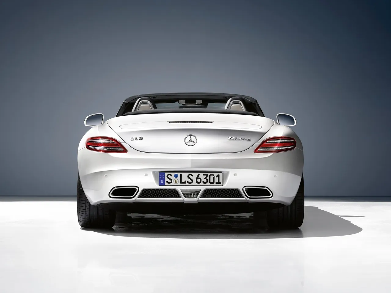 Mercedes-Benz SLS AMG Roadster (2012) – zezadu