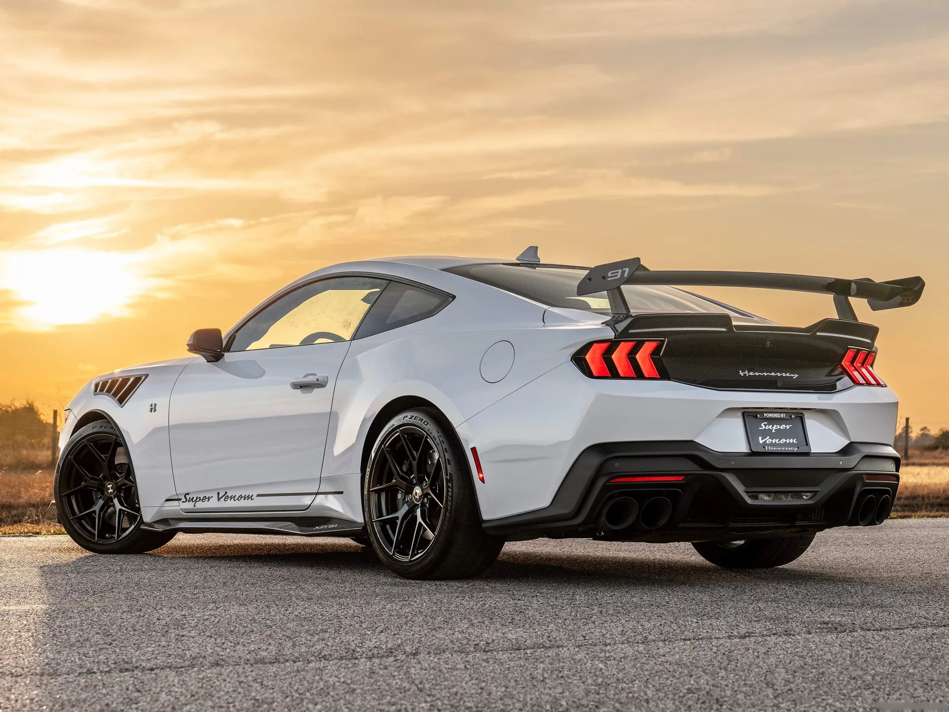 Hennessey Super Venom Mustang Dark Horse (2025) - Rear Three-Quarter