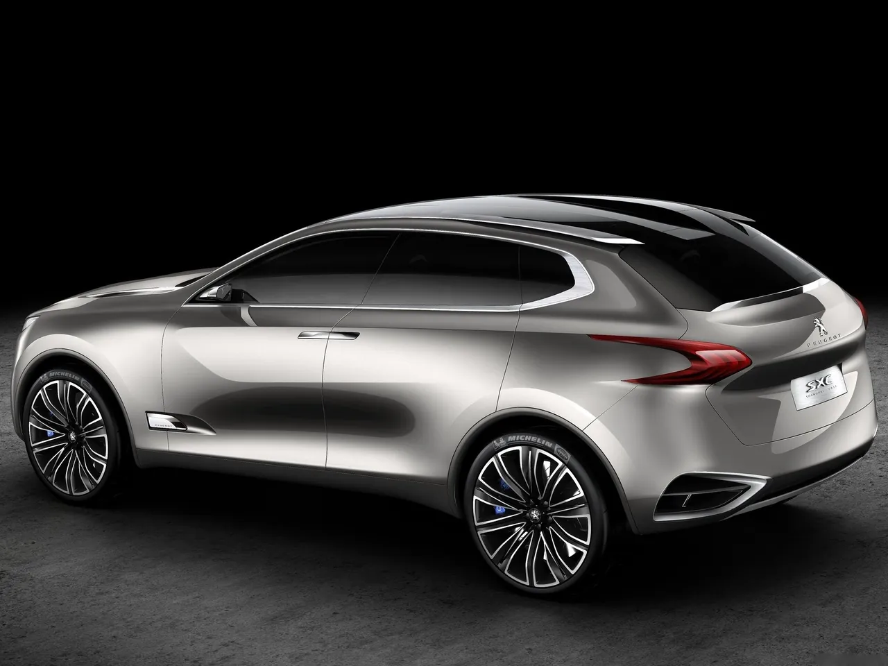 Peugeot SXC Concept (2011) – zadní tříčtvrteční pohled