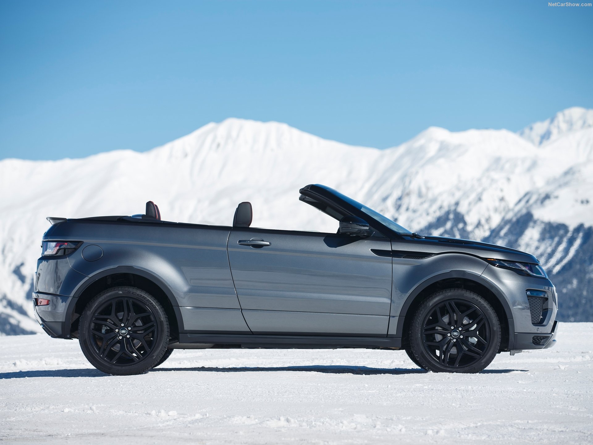 Land Rover Range Rover Evoque Convertible (2017) – boční profil