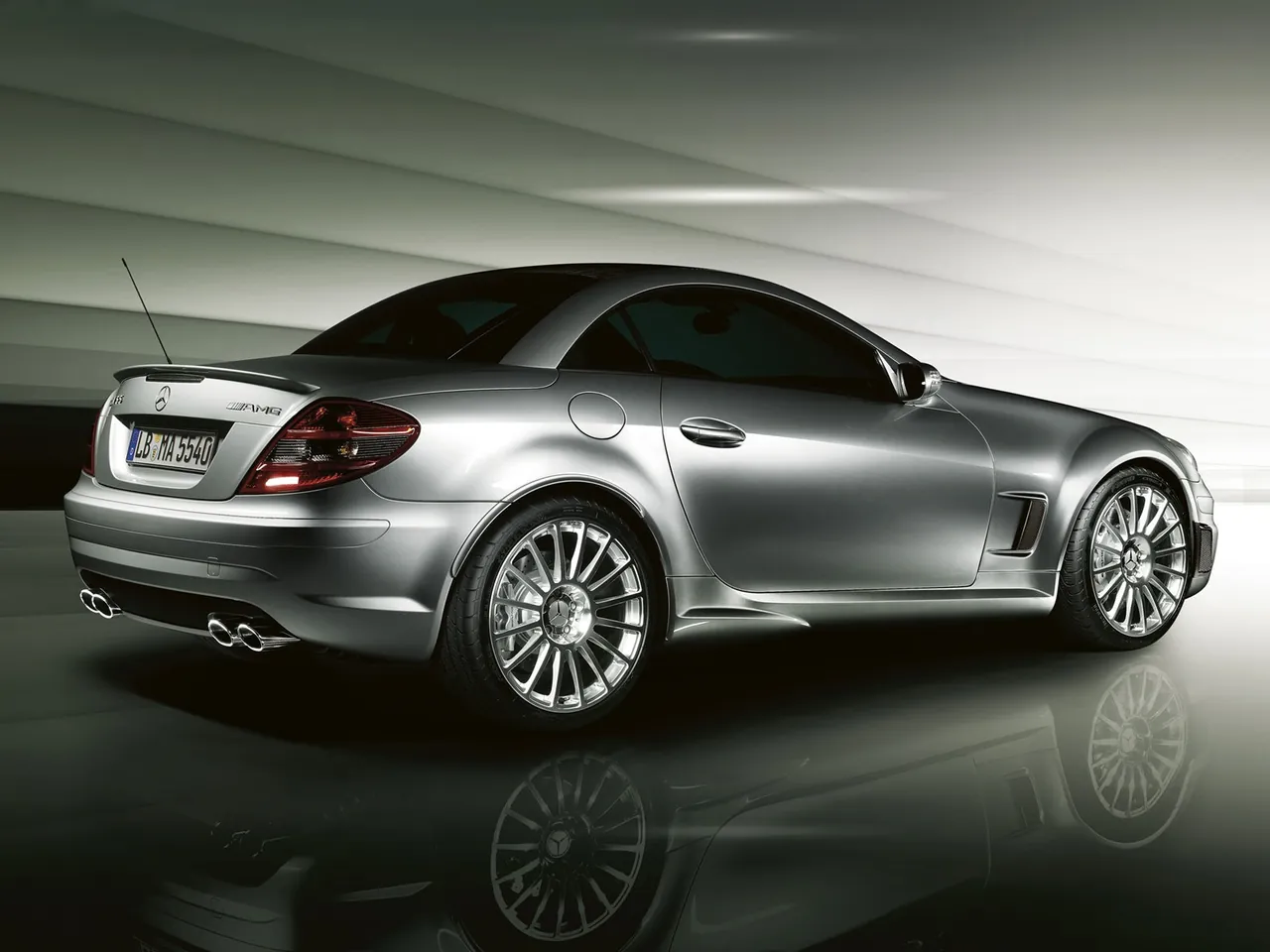 Mercedes-Benz SLK 55 AMG SS (2006) - Rear Three-Quarter