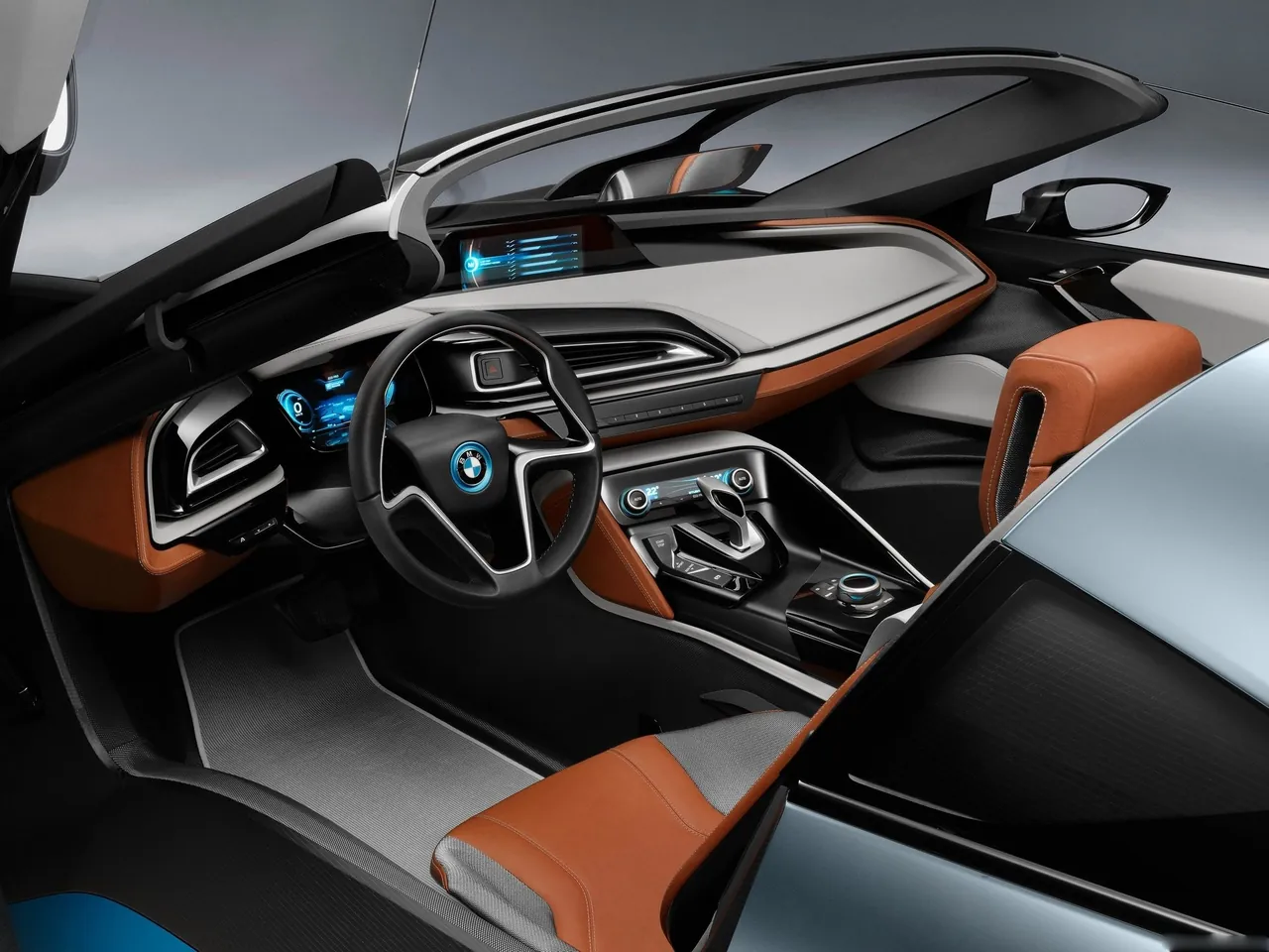 BMW i8 Spyder Concept (2012) – interiér