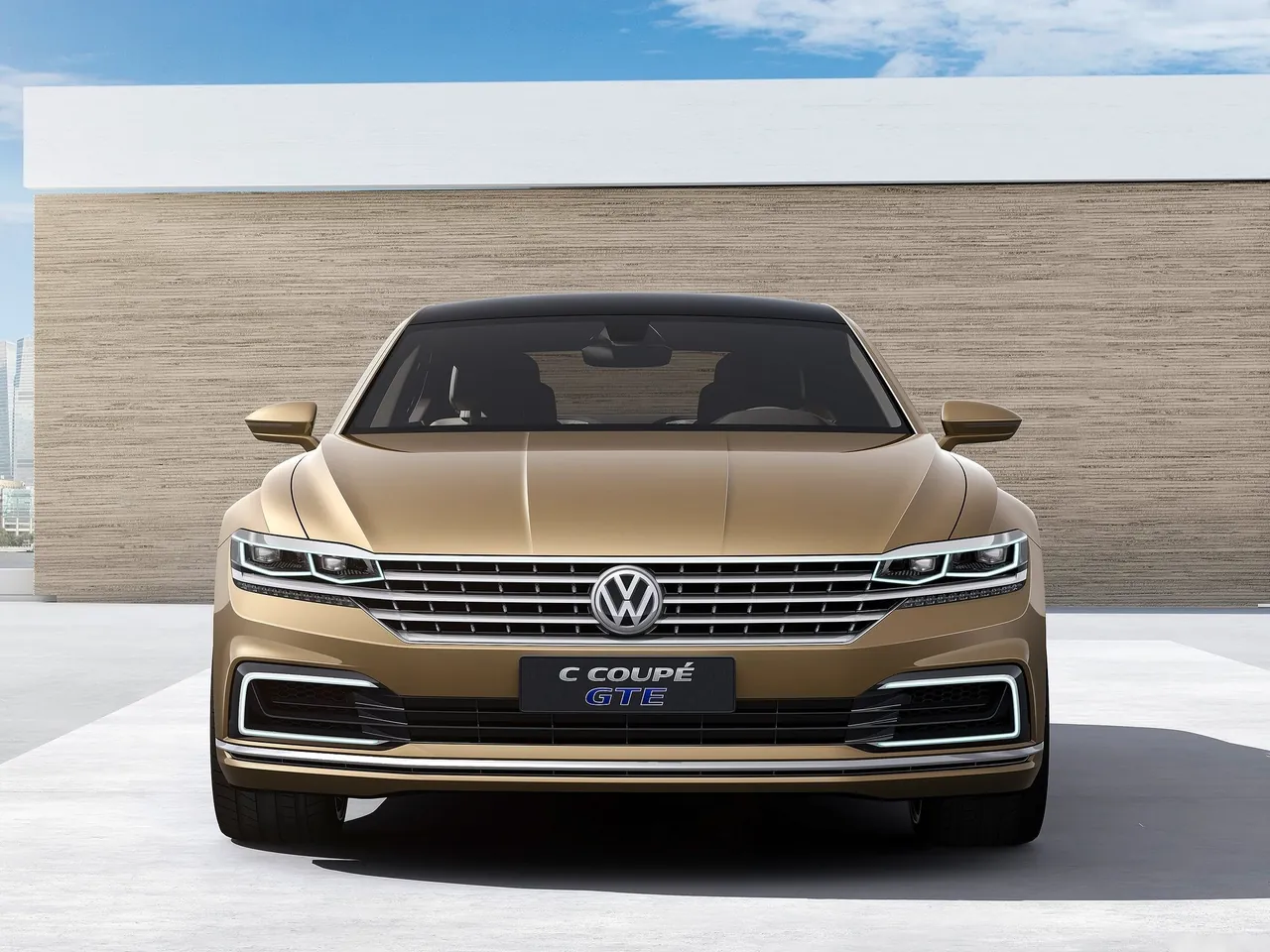 Volkswagen C Coupe GTE Concept (2015) – zepředu