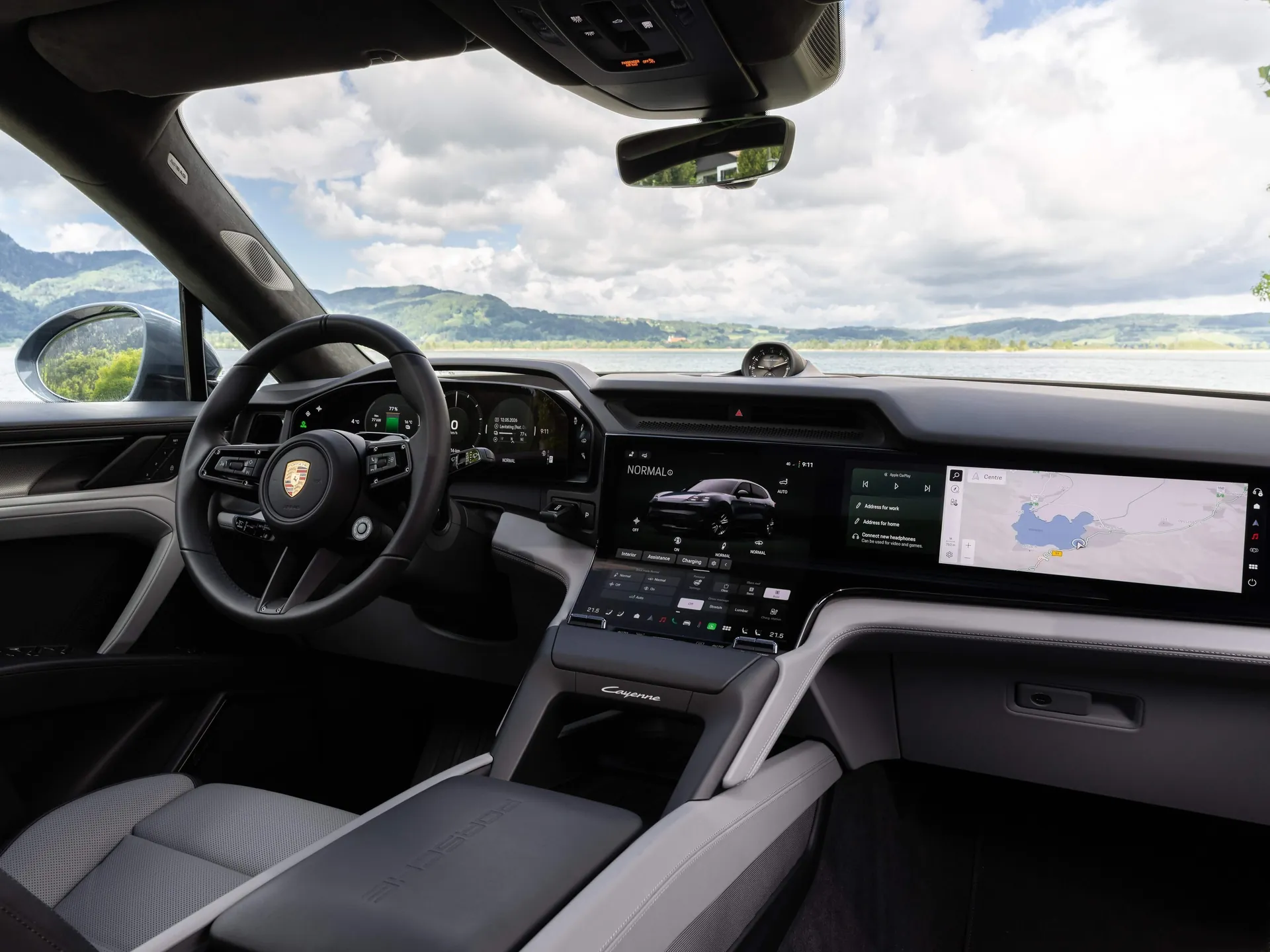 Porsche Cayenne S Electric (2026) – interiér