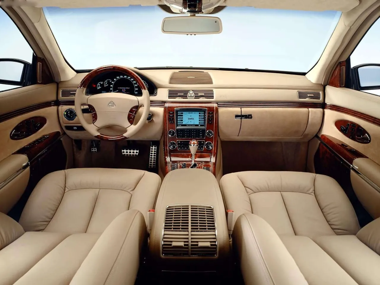 Maybach 57 (2002) – interiér