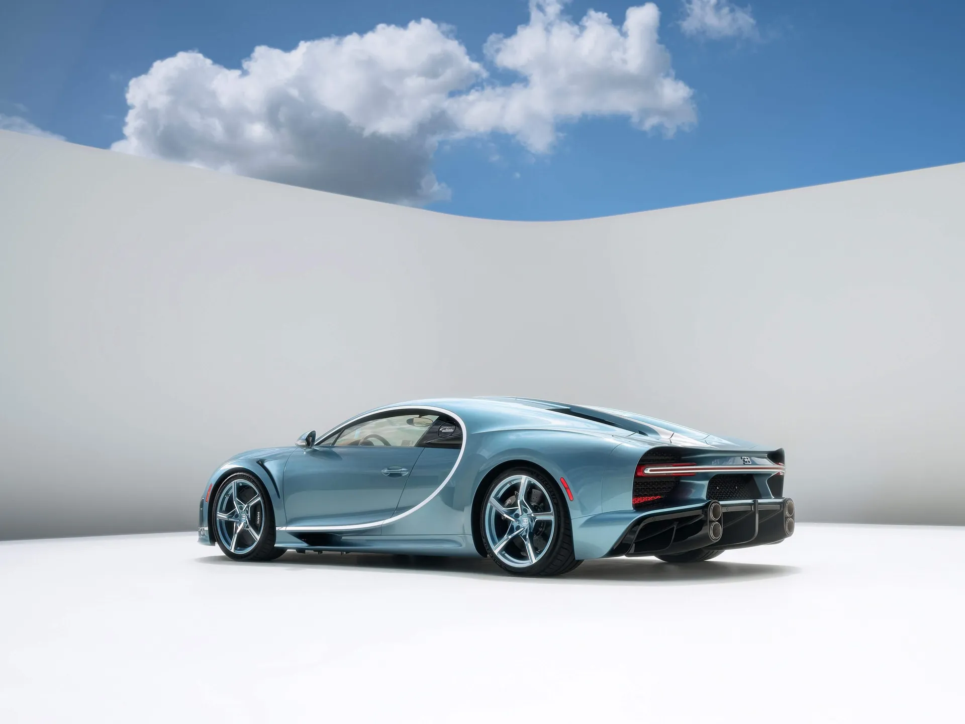 Bugatti Chiron Super Sport 57 One of One (2023) - Rear Three-Quarter