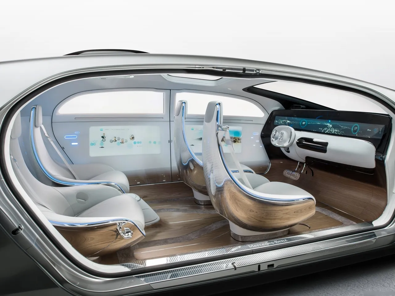 Mercedes-Benz F015 Luxury in Motion Concept (2015) – interiér