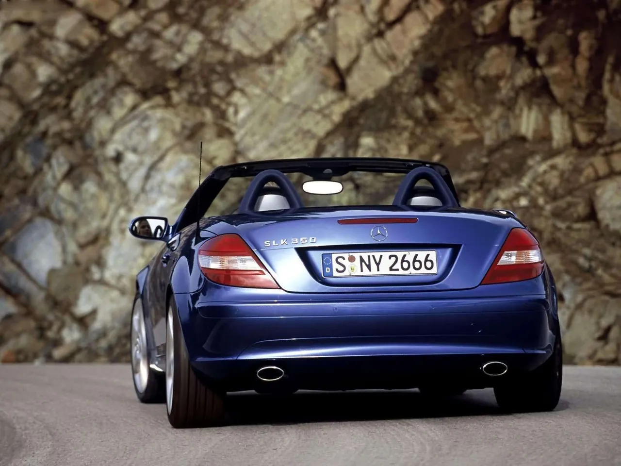 Mercedes-Benz SLK Prototype (2004) - Rear Angle
