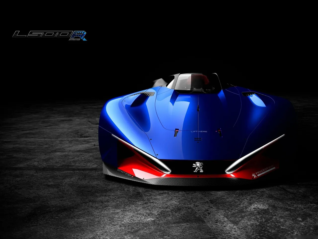 Peugeot L500 R HYbrid Concept (2016) – zepředu