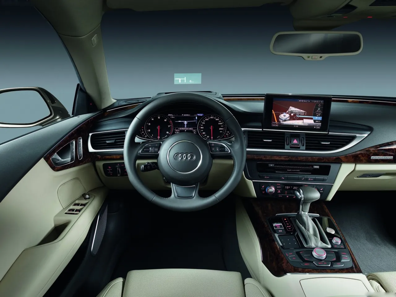 Audi A7 Sportback (2011) – interiér