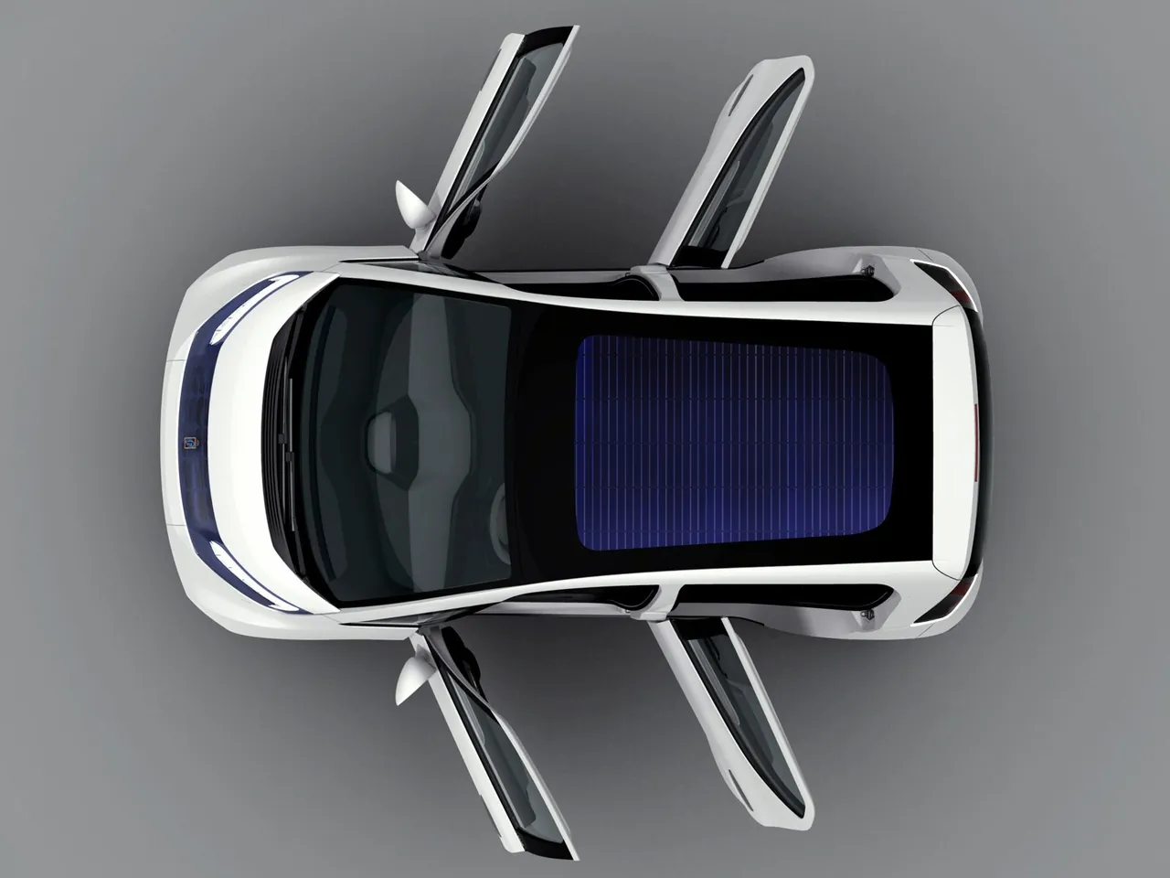 Pininfarina B0 (2010) – pohled shora