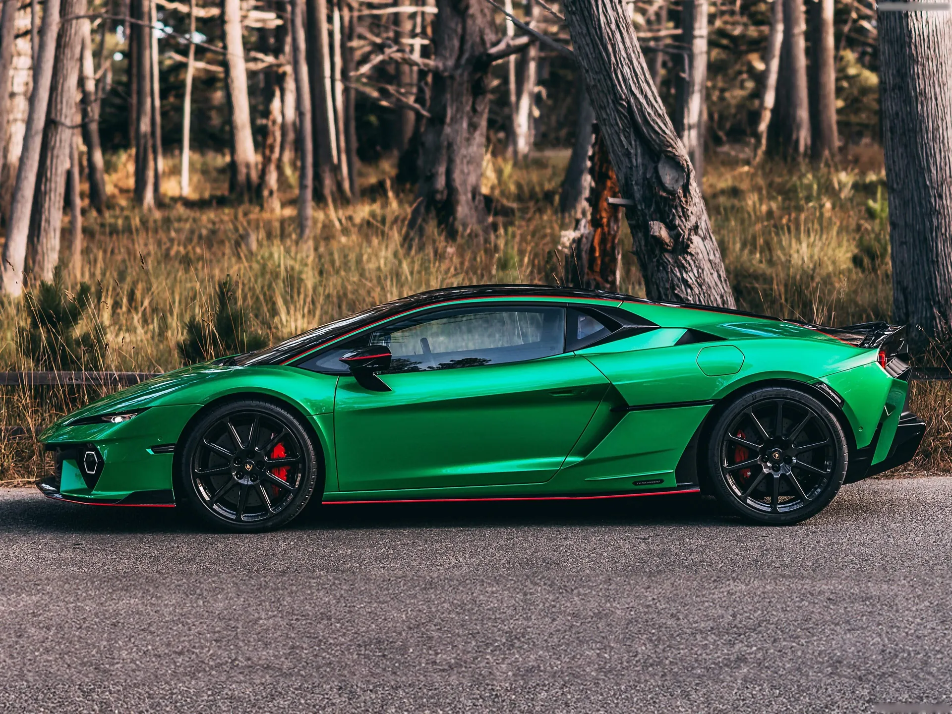 Lamborghini Temerario (2025) – boční profil