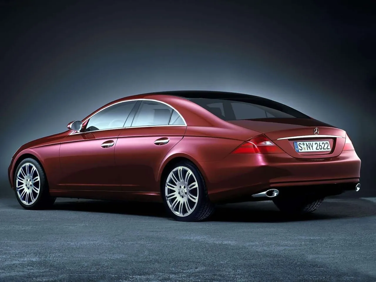 Mercedes-Benz Vision CLS Concept (2003) - Rear Three-Quarter