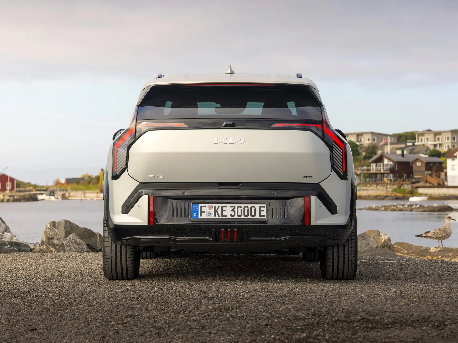 Kia EV3 GT (2027) – zezadu