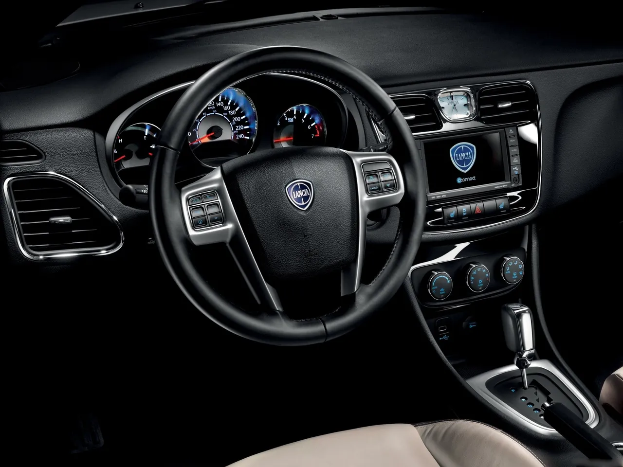 Lancia Flavia (2013) – interiér