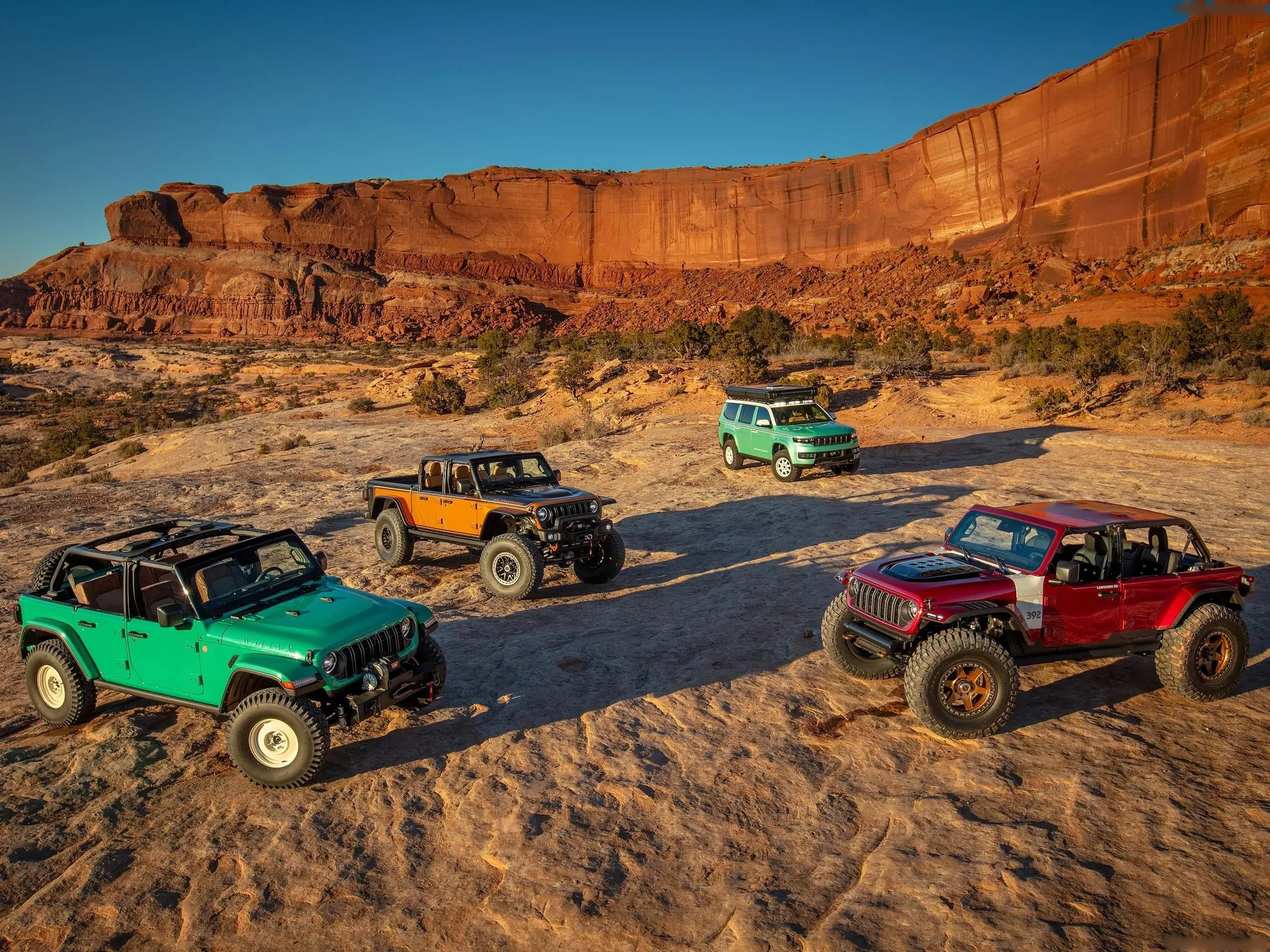 Jeep Willys Dispatcher Concept (2024) – skupinový snímek