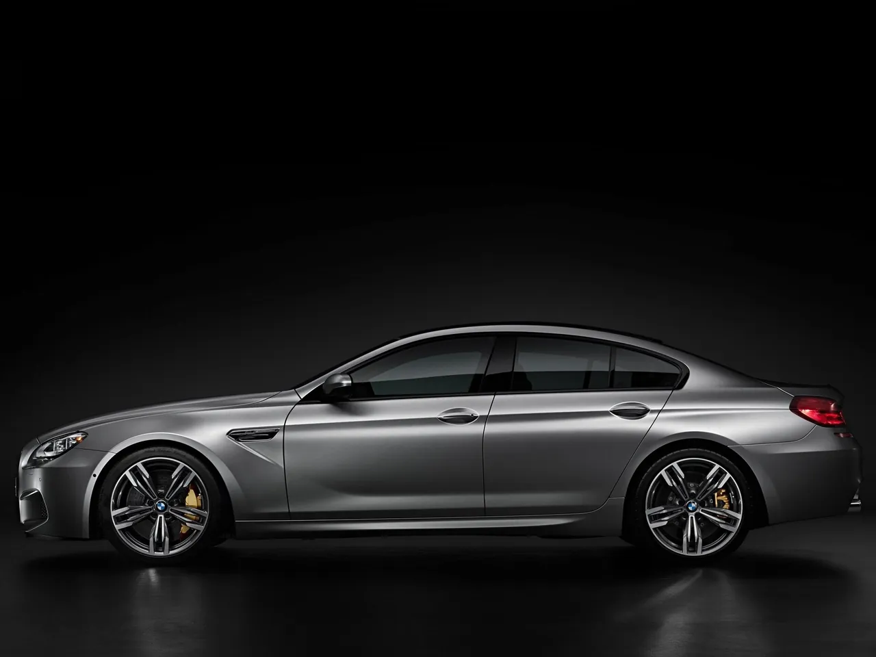 BMW M6 Gran Coupe (2014) – boční profil