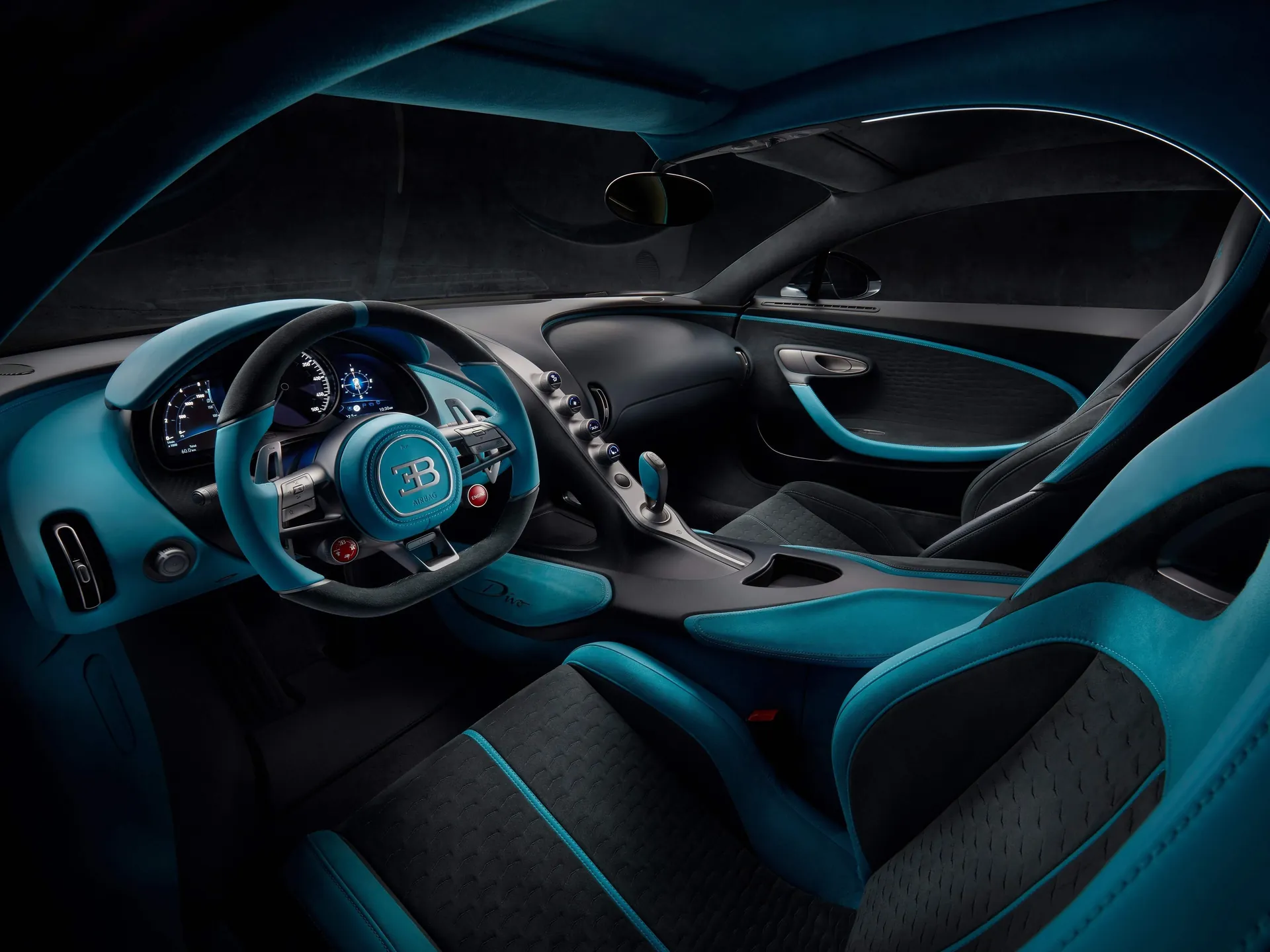 Bugatti Divo (2019) – interiér