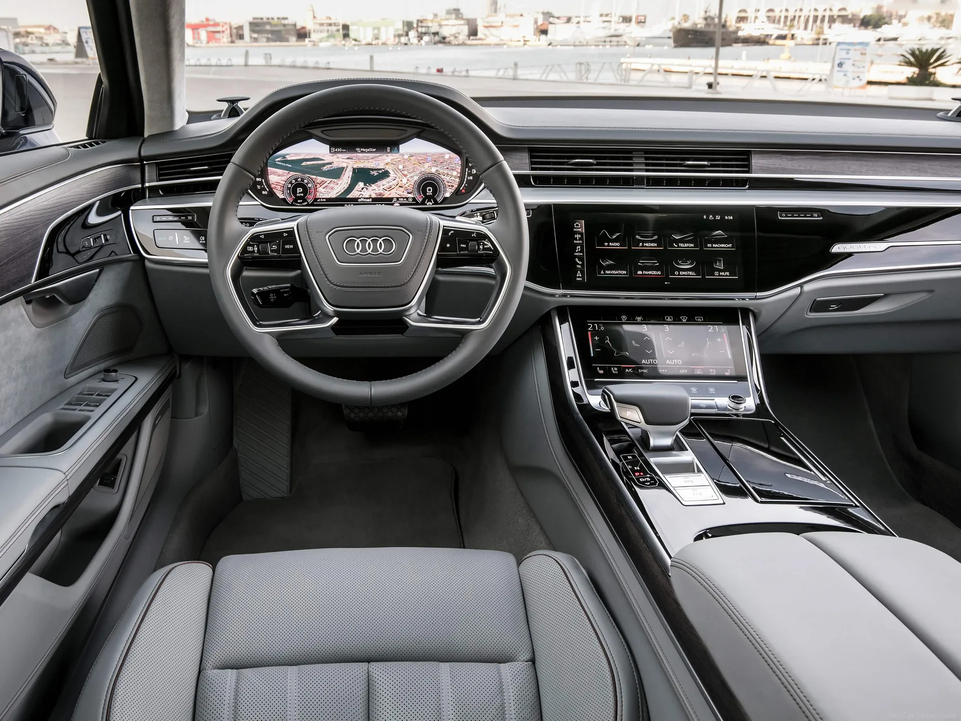 Audi A8 (2018) – interiér