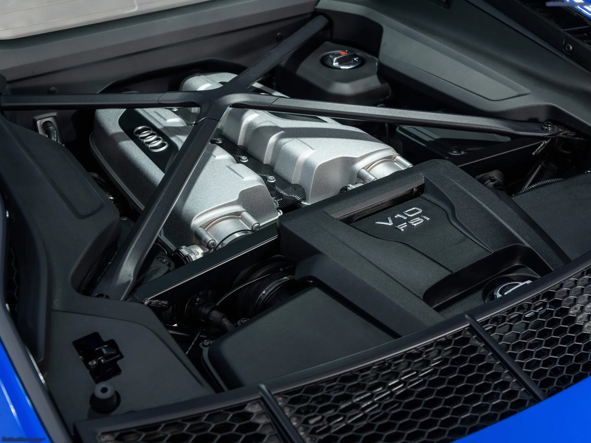 Audi R8 V10 RWS (2018) – motor