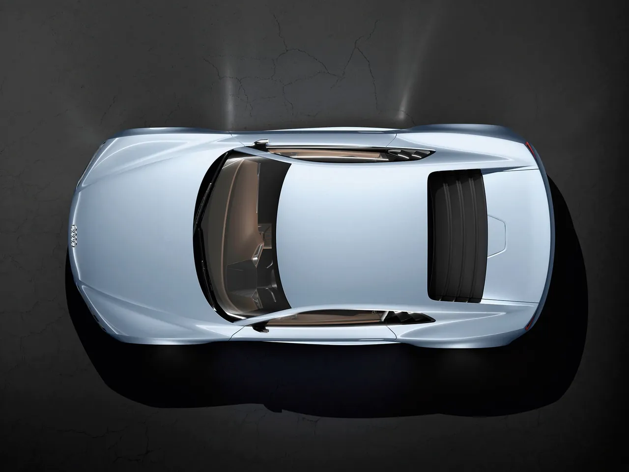 Audi e-tron Concept (2010) – pohled shora