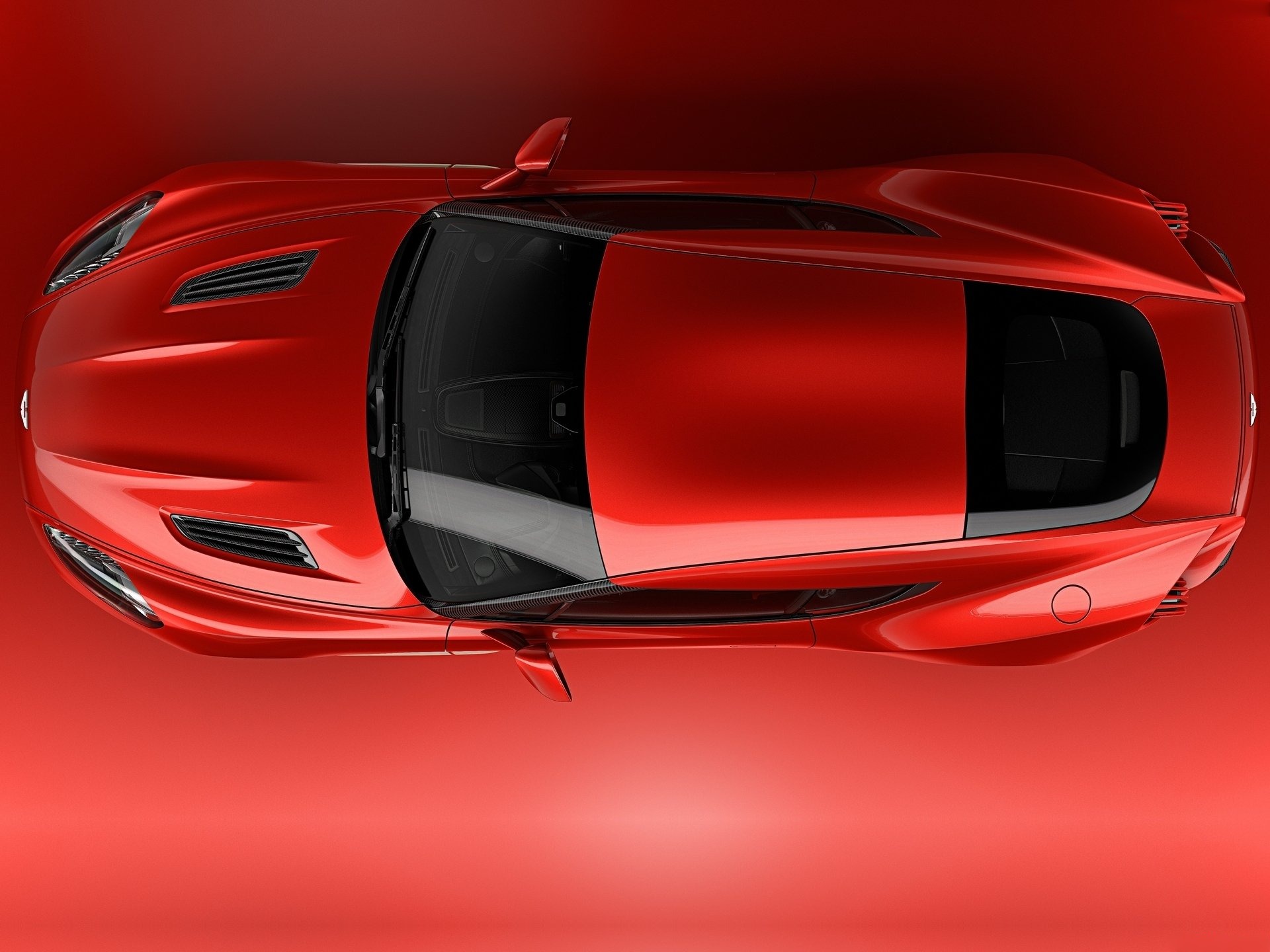 Aston Martin Vanquish Zagato Concept (2016) - Top view