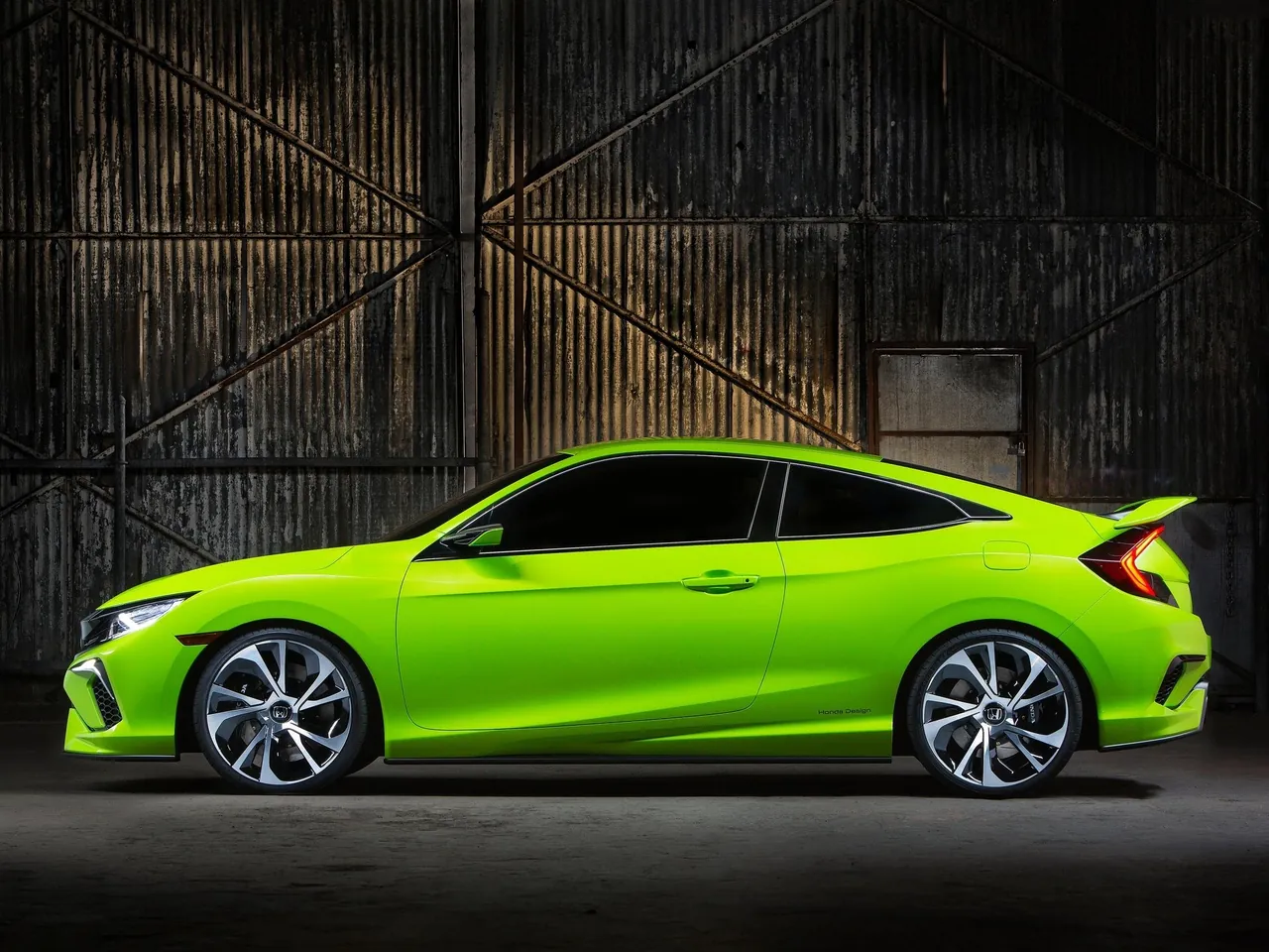 Honda Civic Concept (2015) – boční profil