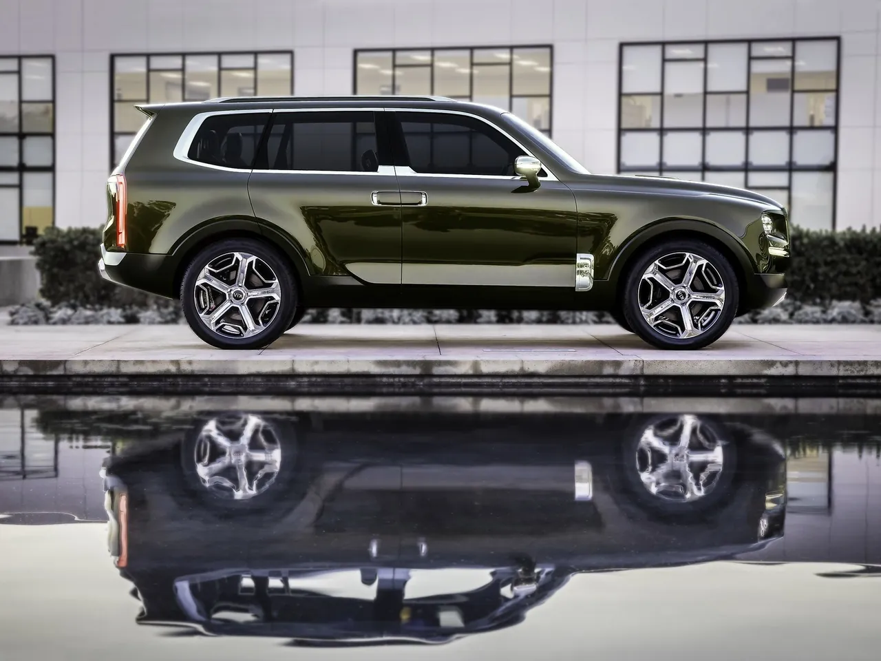 Kia Telluride Concept (2016) – boční profil