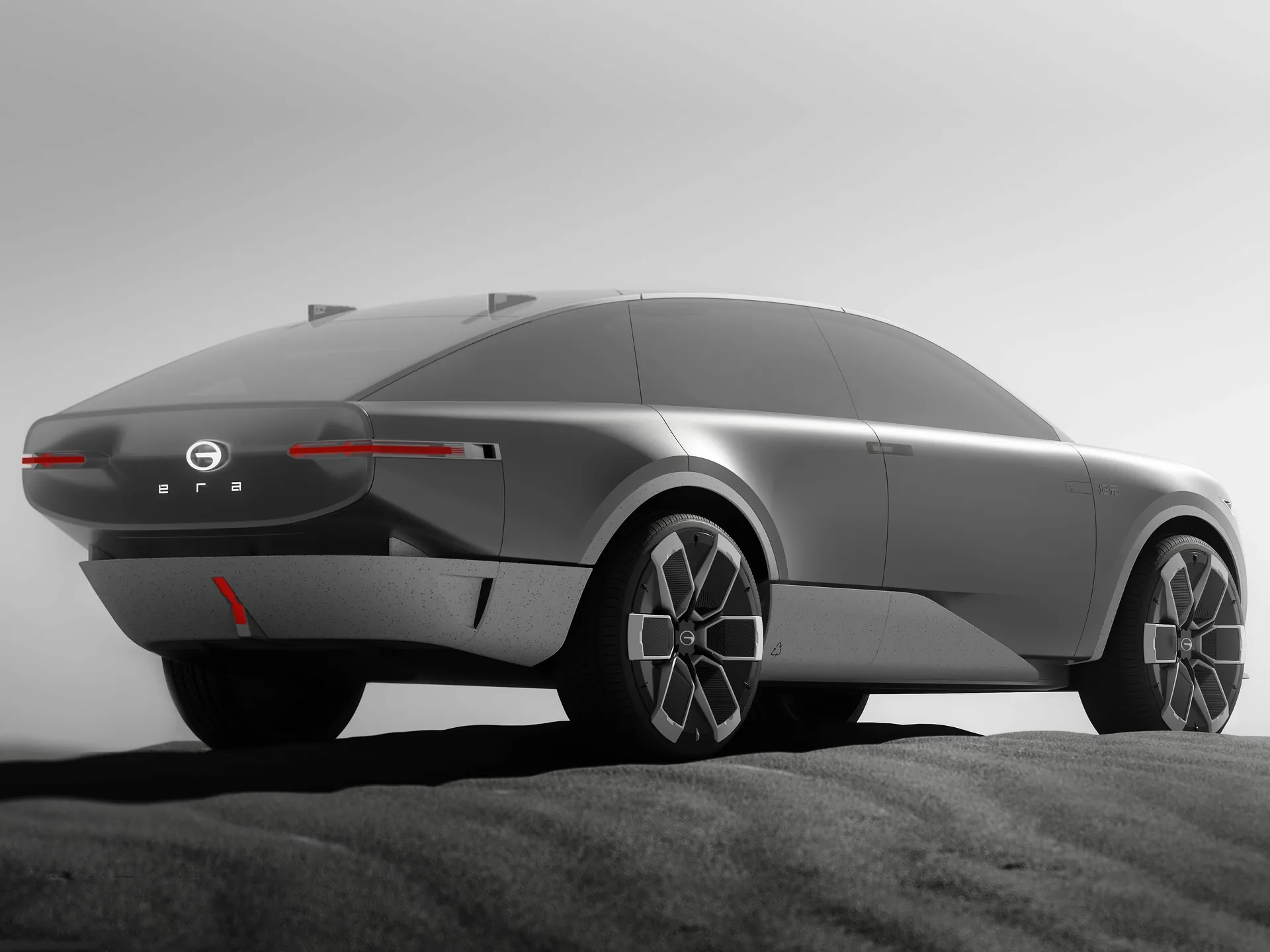 GAC ERA Concept (2023) – zadní tříčtvrteční pohled