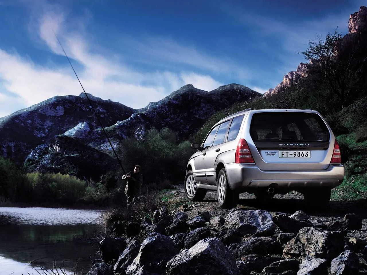 Subaru Forester (2004) - Rear Three-Quarter