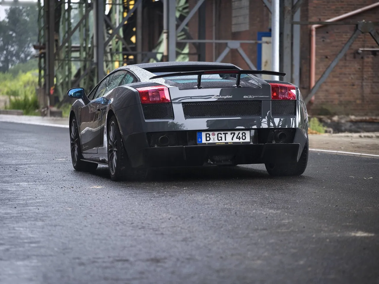 Edo Lamborghini Gallardo Superleggera (2008) – zadní tříčtvrteční pohled