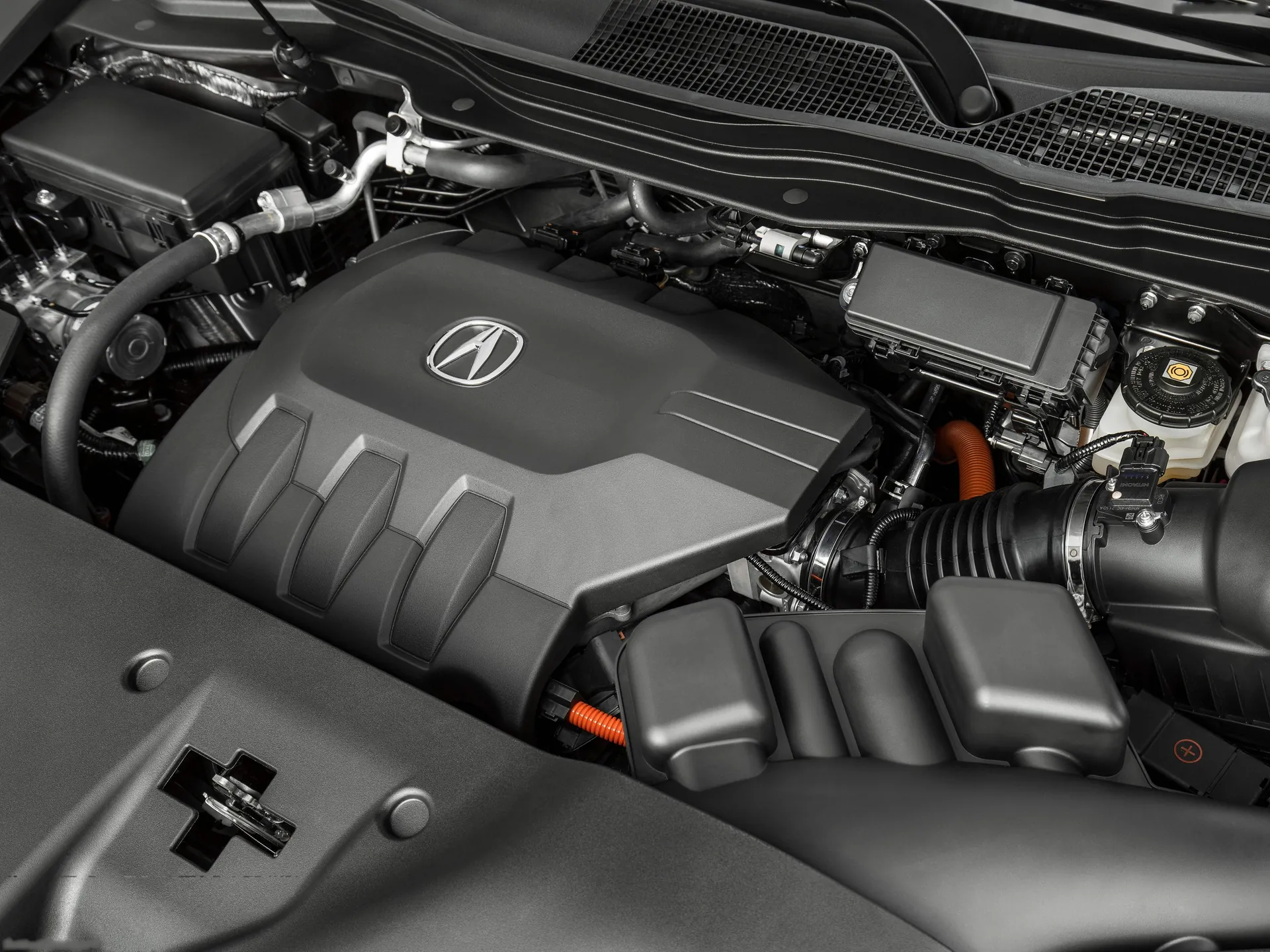 Acura MDX (2017) – motorový prostor