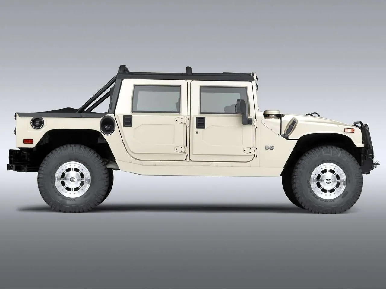 Hummer H1 (2004) – boční profil