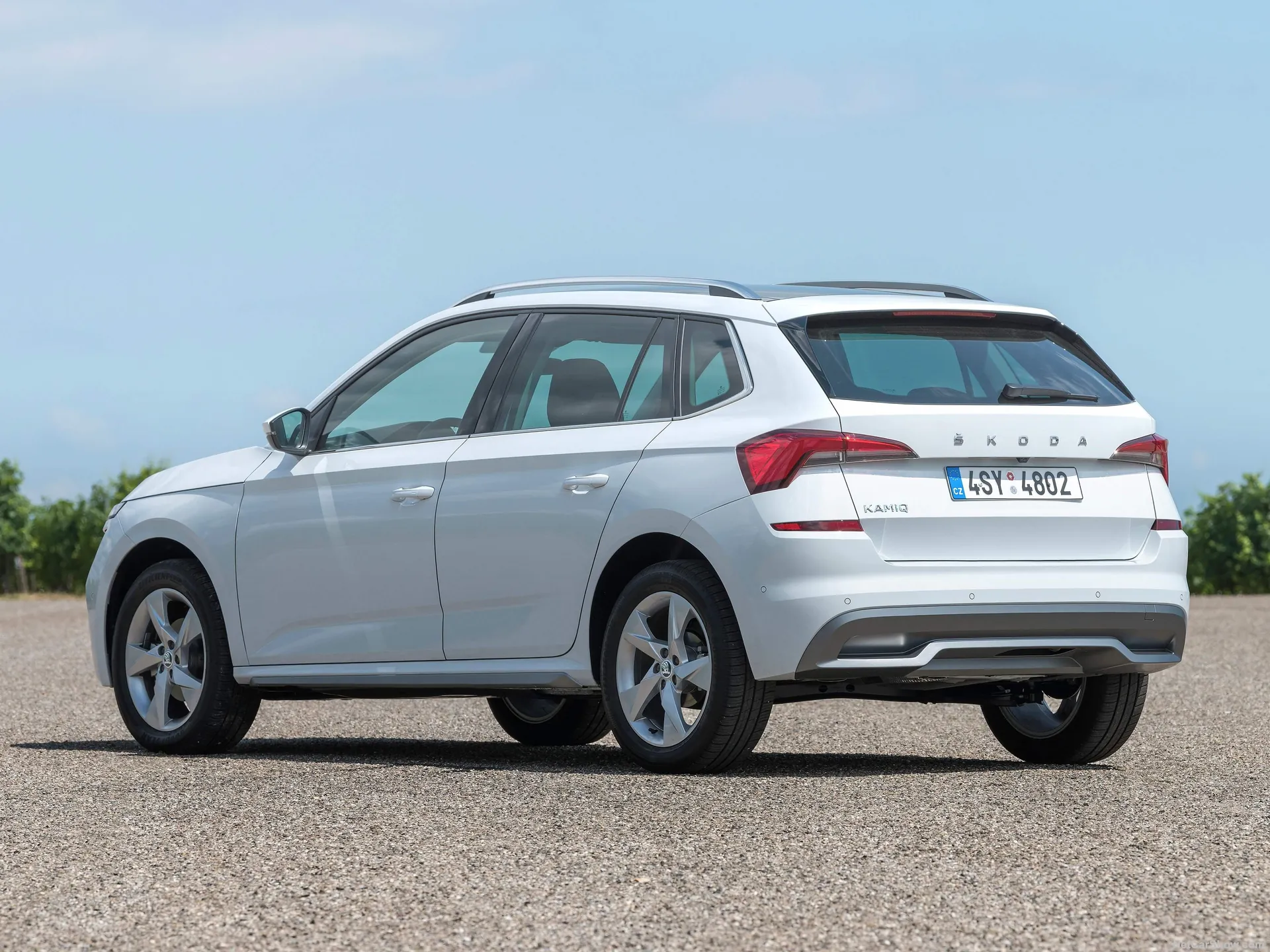 Skoda Kamiq (2020) – zadní tříčtvrteční pohled