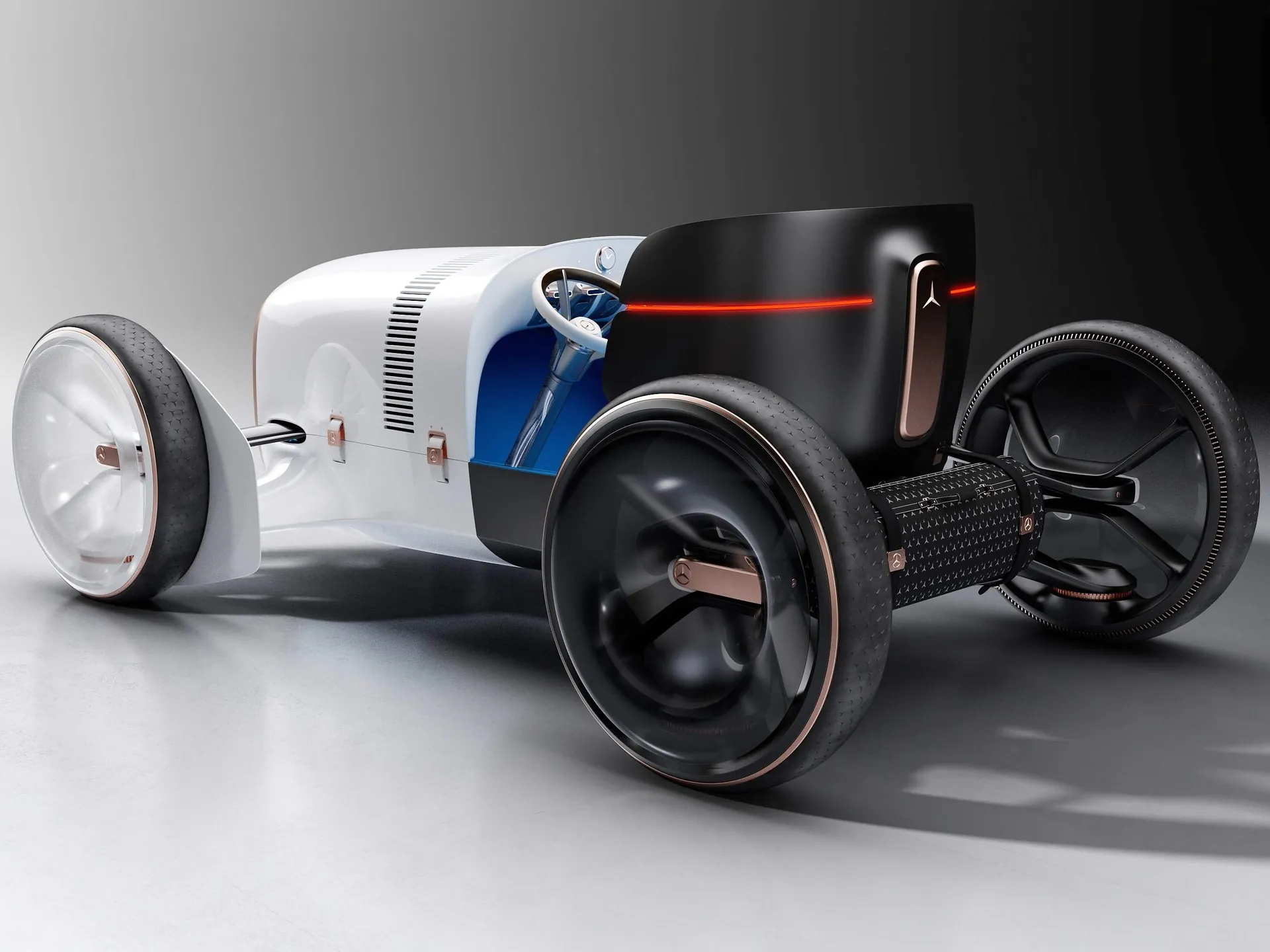 Mercedes-Benz Vision Simplex Concept (2019) – zadní tříčtvrteční pohled