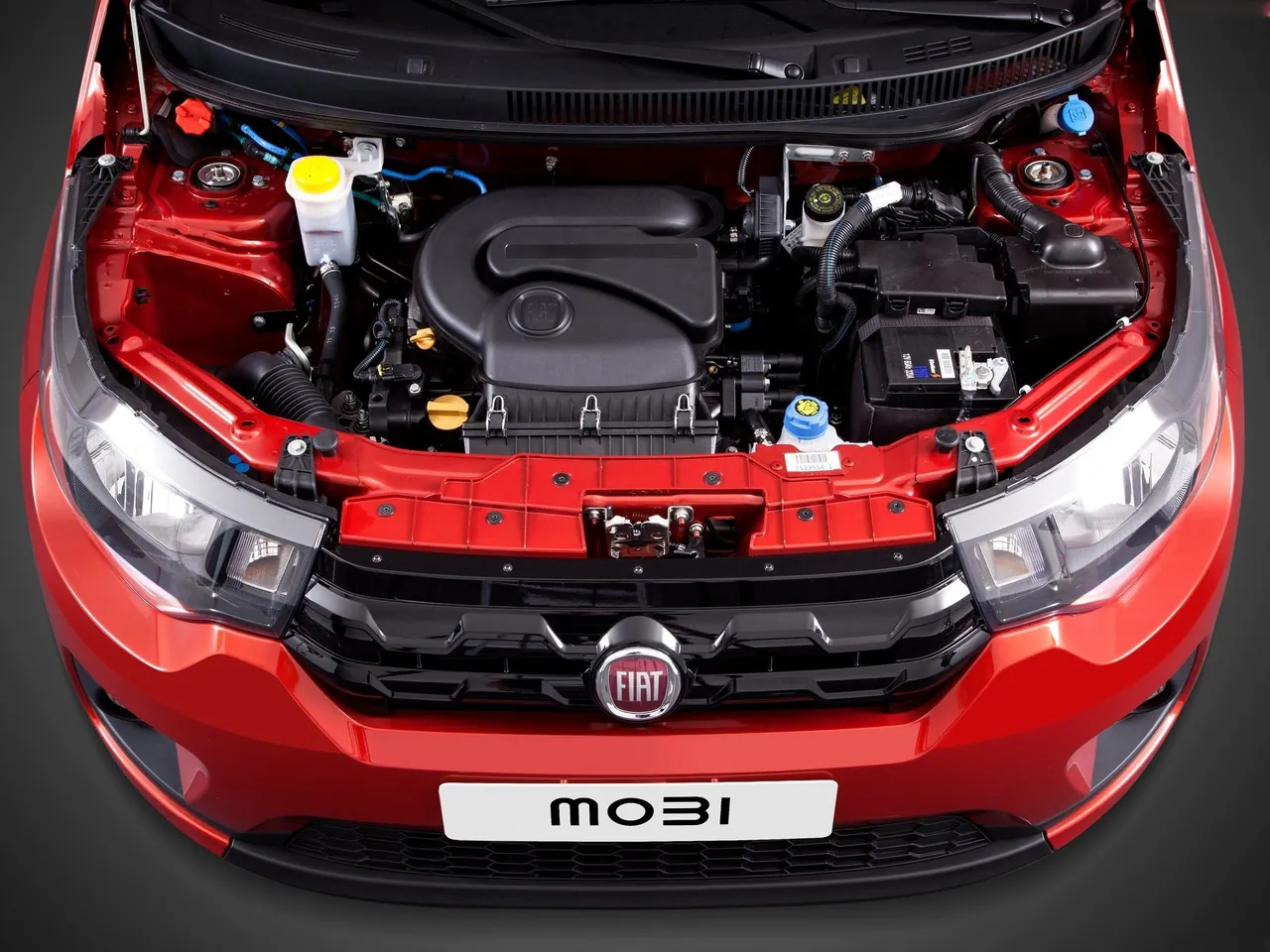 Fiat Mobi (2017) – motorový prostor