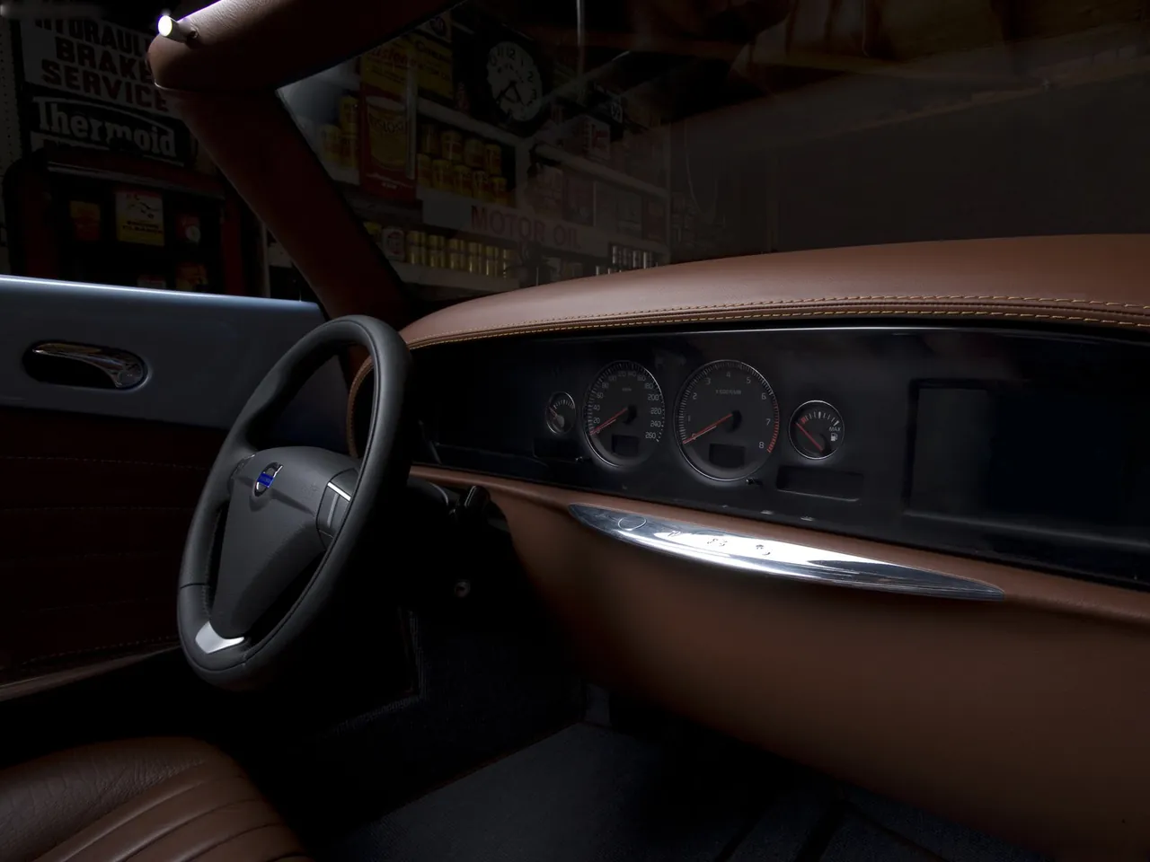 Volvo Caresto V8 Speedster Concept (2007) – interiér