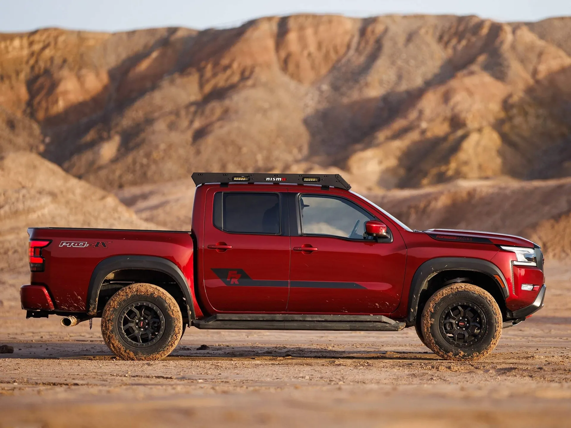 Nissan Frontier Forsberg Edition (2024) – boční profil