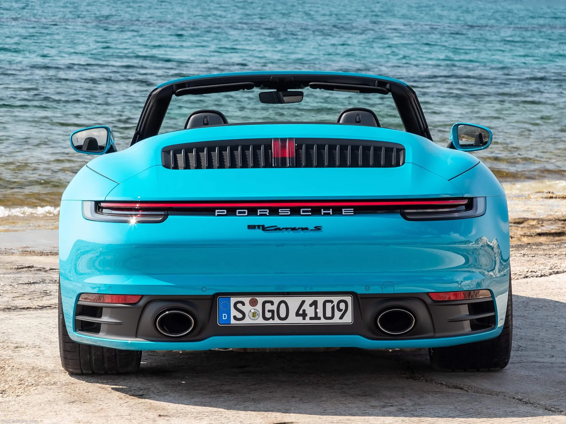Porsche 911 Carrera S Cabriolet (2019) – zezadu
