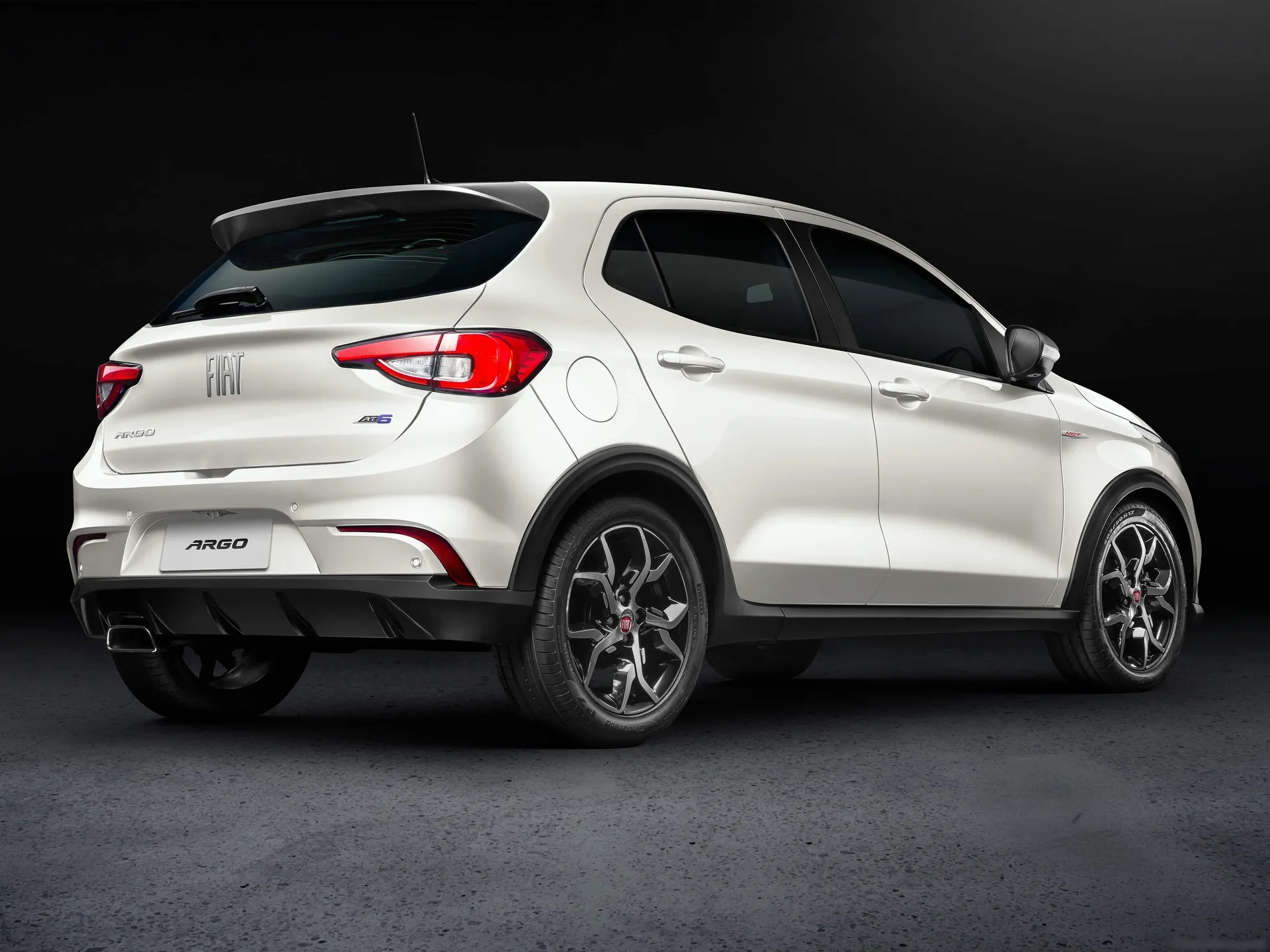 Fiat Argo (2018) – zadní tříčtvrteční pohled